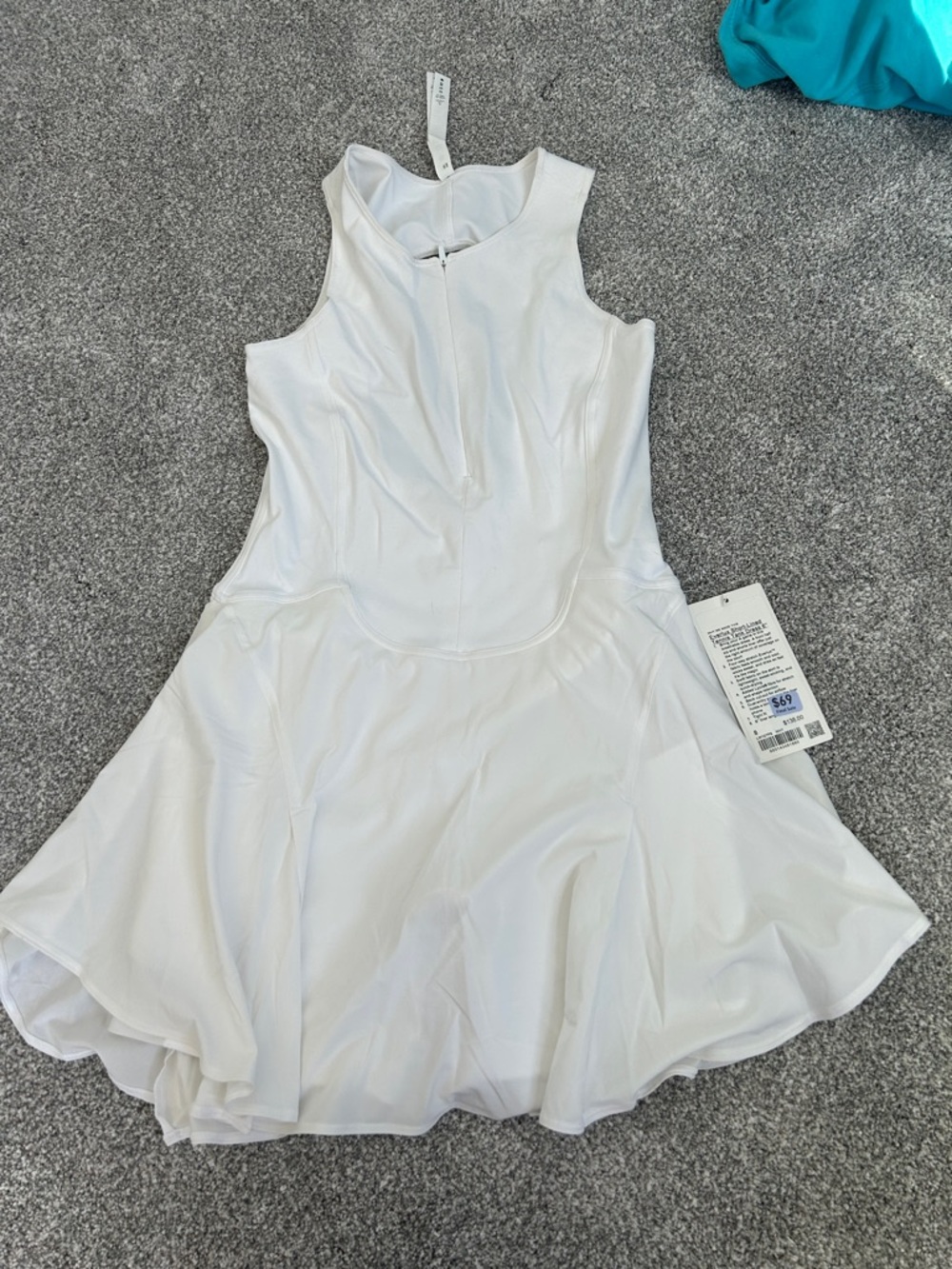 Lululemon Everlux short-lined tennis tank dress nwt